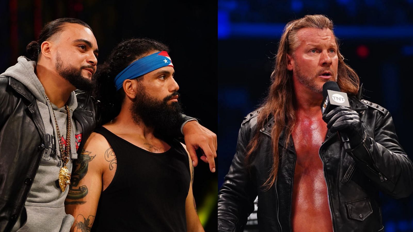 Santana and Ortiz have wrestled alongside Jericho since the team joined AEW.