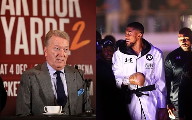"Joshua priced himself out" - Frank Warren on why Anthony Joshua's step-aside deal fell through