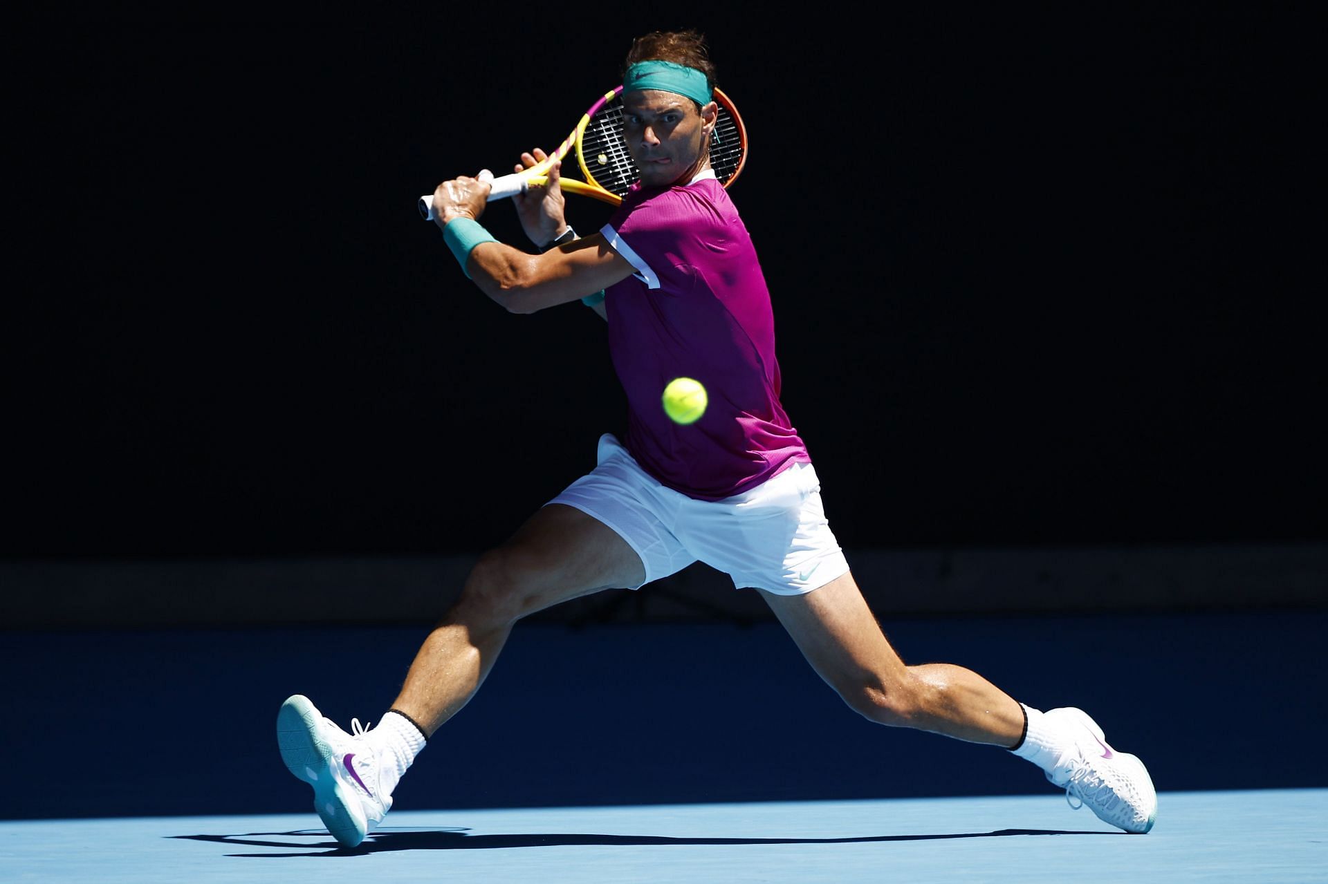 Nadal at the 2022 Australian Open.