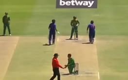 [Watch] Comedy of errors as South Africa miss run out with Rishabh Pant, KL Rahul stranded at one end