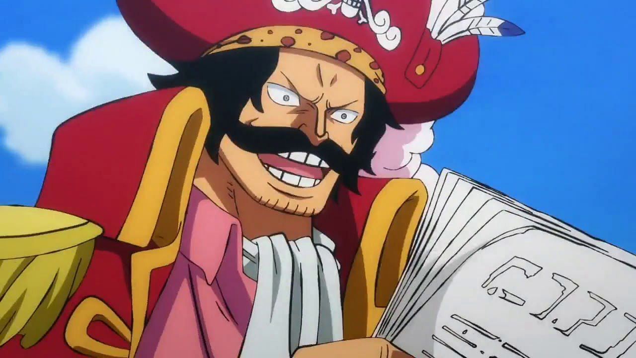 Gol D. Roger as seen during the anime&#039;s Wano arc. (Image via Toei Animation)