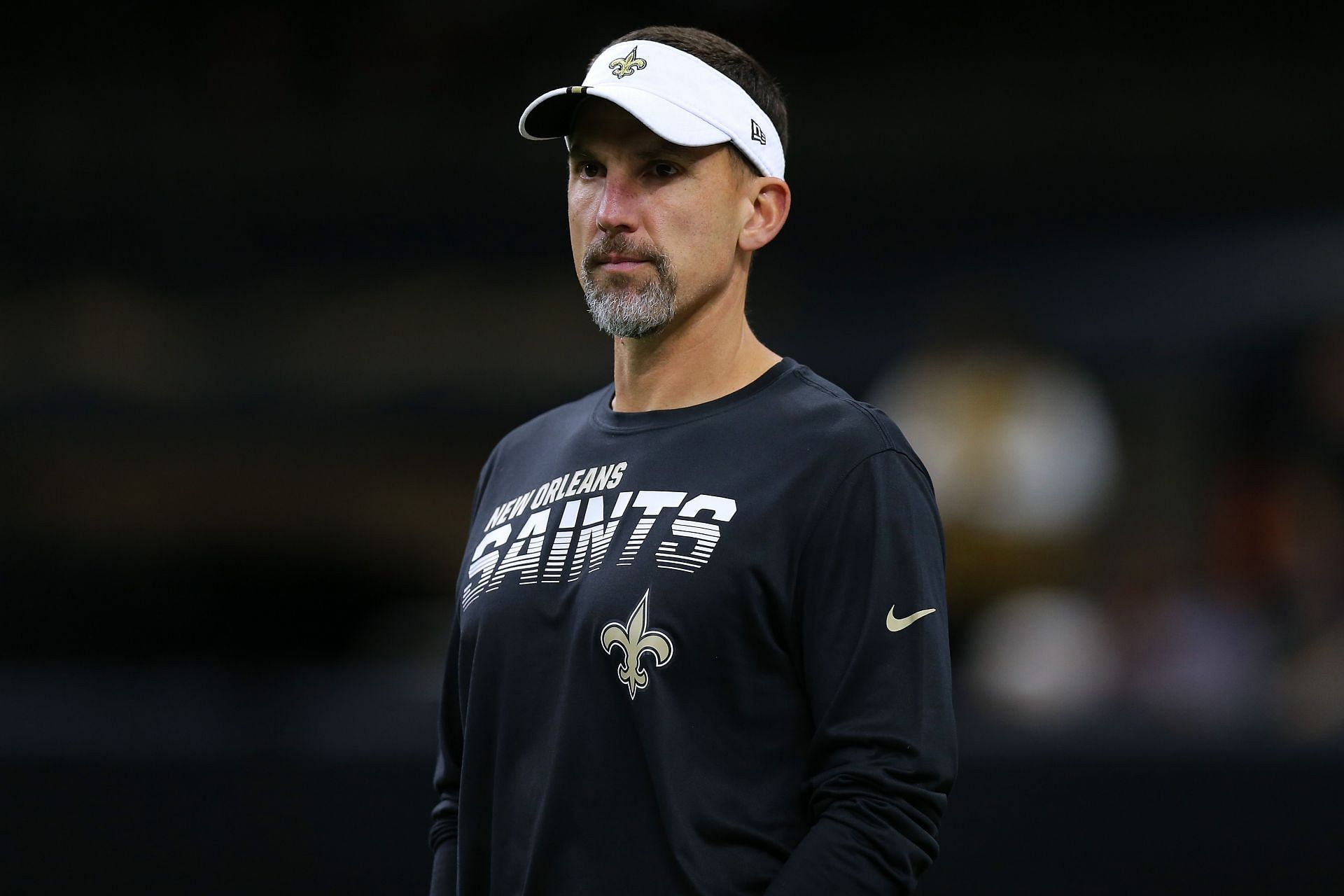 New Orleans Saints defensive coordinator Dennis Allen