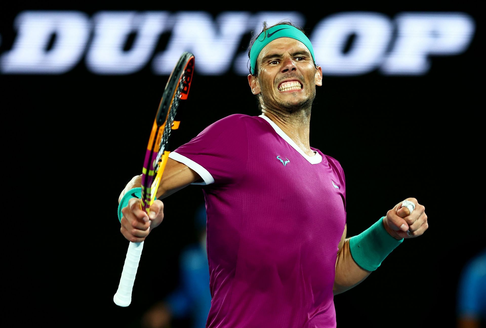 Rafael Nadal at the 2022 Australian Open: Day 5