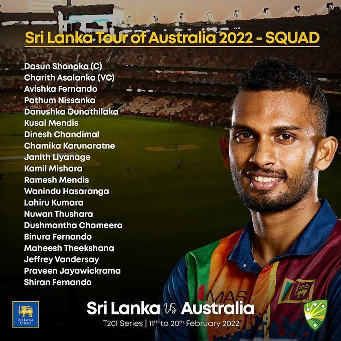 Sri Lanka names new T20 squad for one-off match against India - The  Statesman