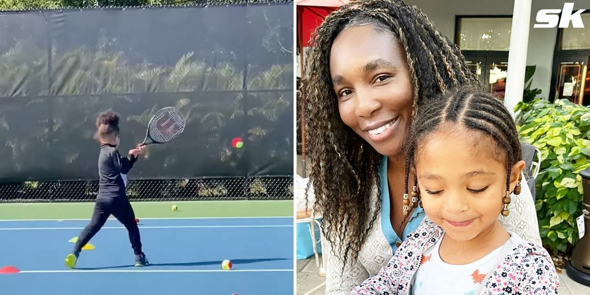 Venus Williams reacted to Serena Williams&#039; daughter Olympia playing tennis