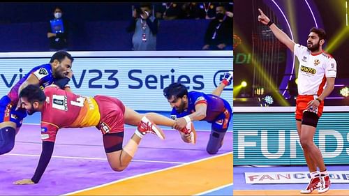 Dabang Delhi KC, Telugu Titans, Gujarat Giants and Puneri Paltan were in action on January 5, 2022 in PKL 8 (Image Courtesy: Pro Kabaddi)