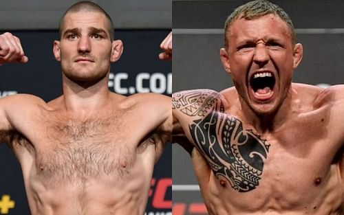 Sean Strickland (left) and Jack Hermansson (right)