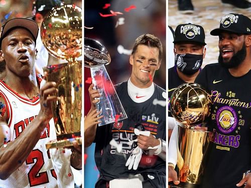 LeBron James belongs in the same conversation as Michael Jordan and Tom Brady. [Photo: Business Insider Australia]