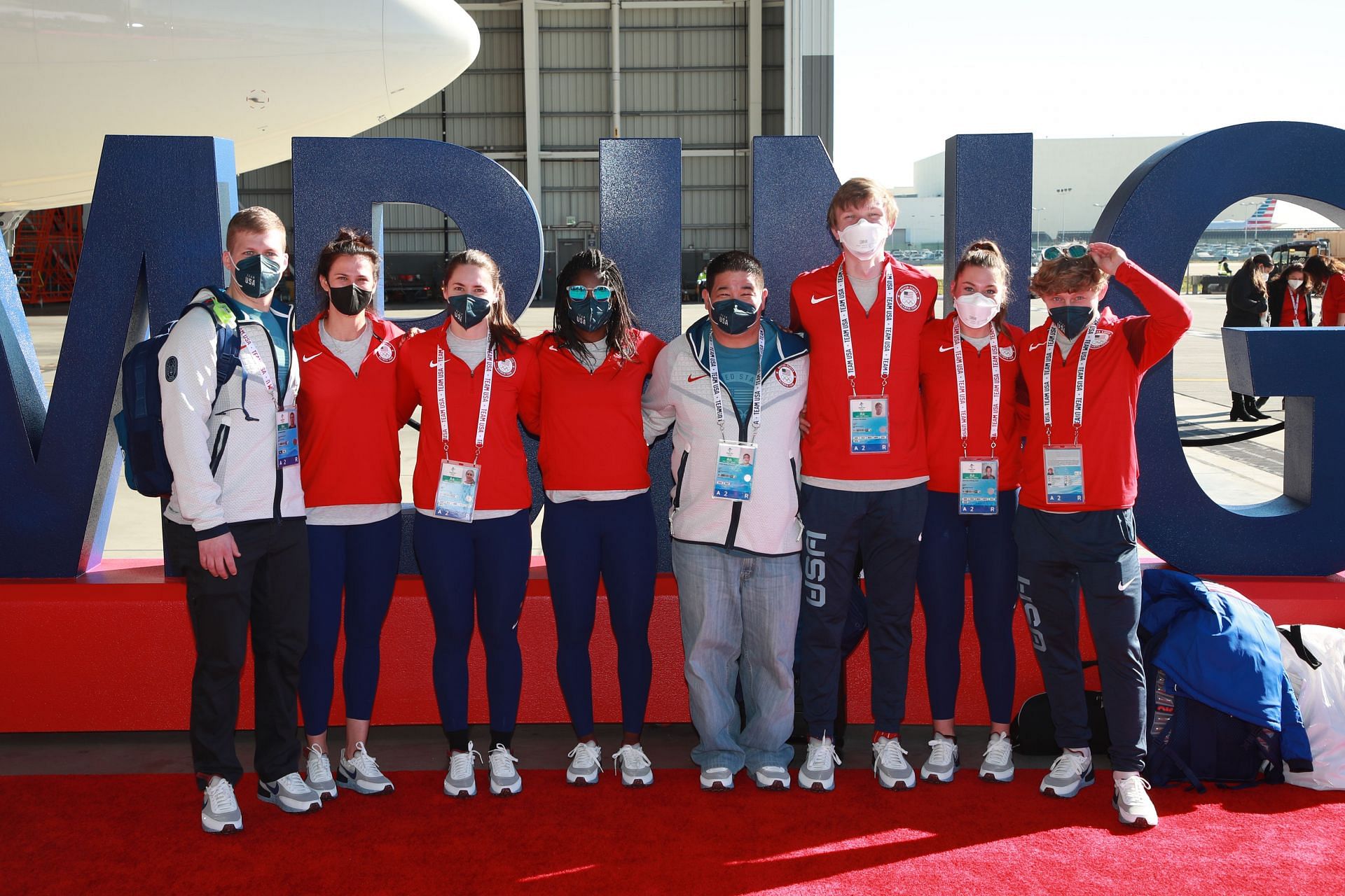 Team USA Departs For Beijing 2022 Winter Olympic Games