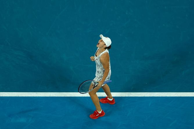 Ashleigh Barty defeats Danielle Collins to end 44-year wait for home Australian Open champion