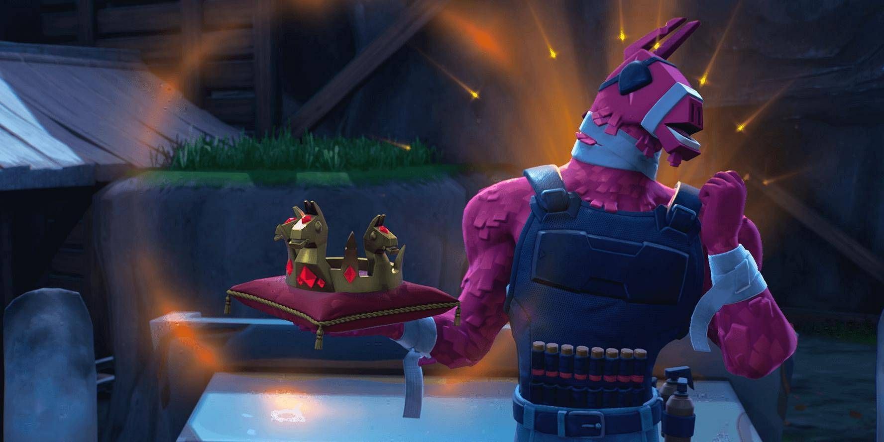 Does Victory Crown emote show wins above 100? (Image via Epic Games)