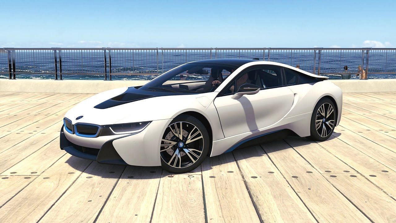 2015 BMW i8 (Image via Forza/YouTube)