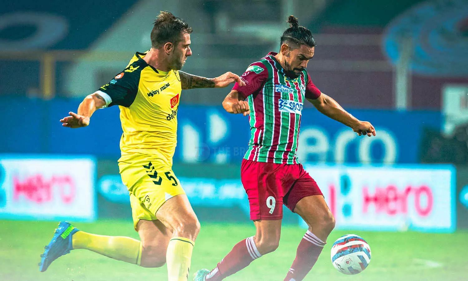 ATK Mohun Bagan FC played out a 2-2 draw with Hyderabad FC in their previous game (PC: ISL)