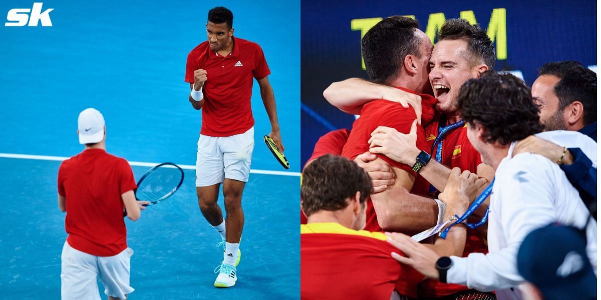 Spain and Canada face each other in the ATP Cup final