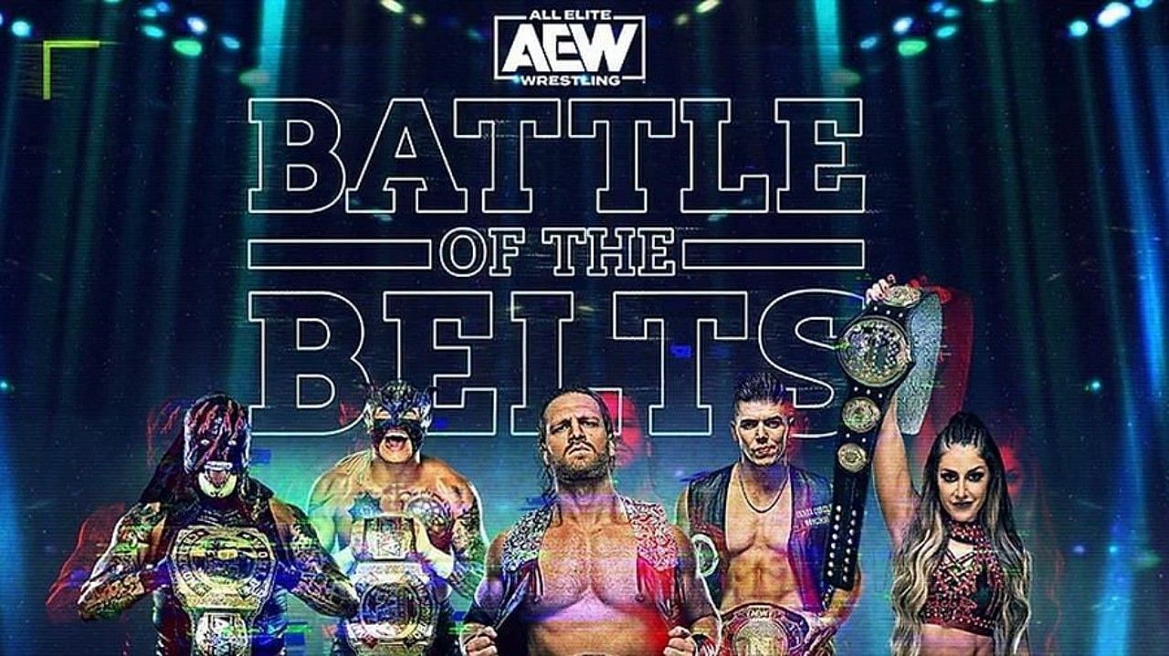 AEW Battle of The Belts के लिए 3 मैचों का ऐलान किया गया है