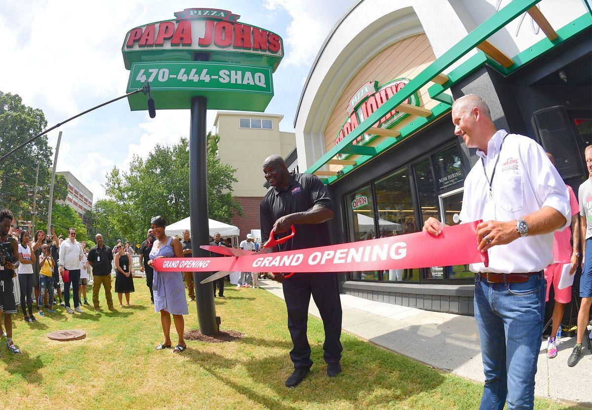 Shaquille O&#039;Neal also invested in nine Papa John&#039;s stores in Atlanta, Georgia.[Photo: Truthout]