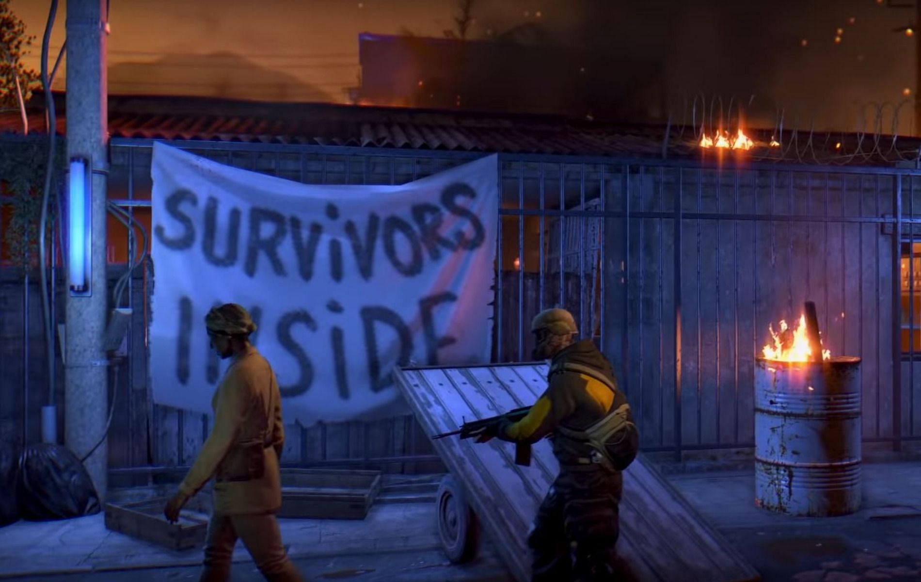 Lead the survivors to safety in this event. (Image captured from the trailer by Techland)