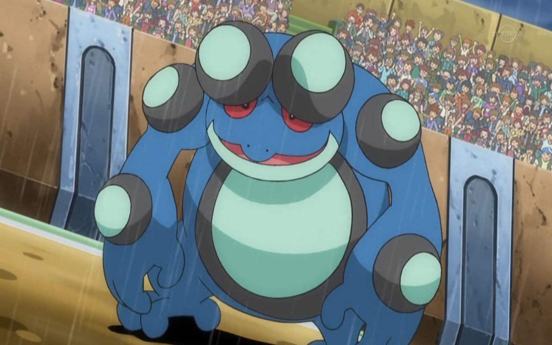 Seismitoad gets access to Muddy Water and Earth Power (Image via The Pokemon Company)