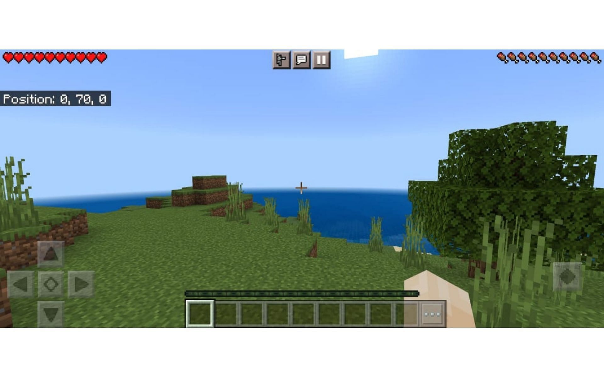 How to see coordinates in minecraft pe