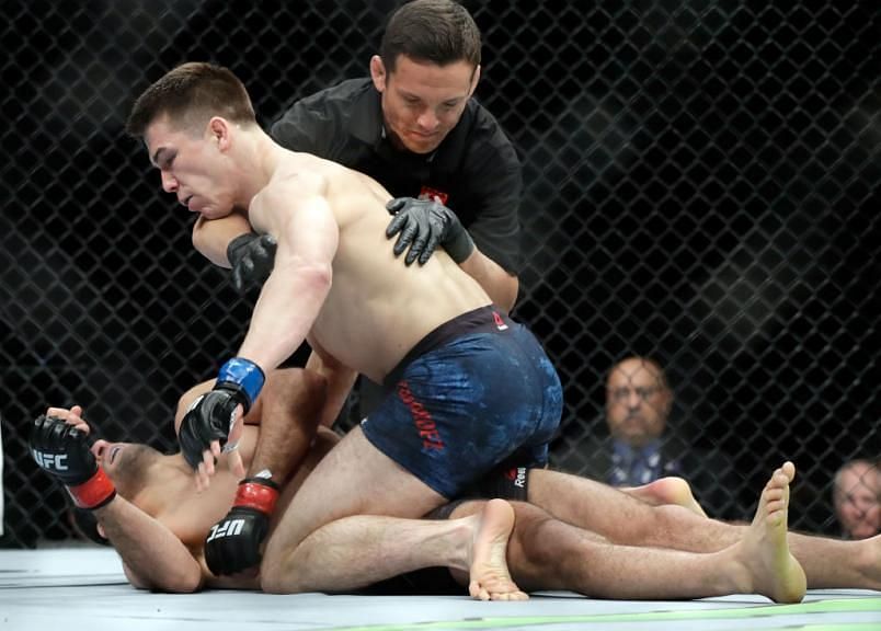 Alexander Hernandez needed just 42 seconds to take out Beneil Dariush in his octagon debut