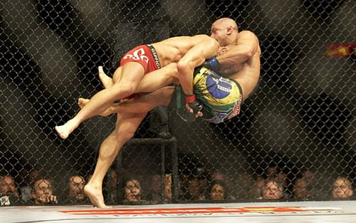 Georges St-Pierre's switch to a more wrestling-focused style brought him immense success in the octagon