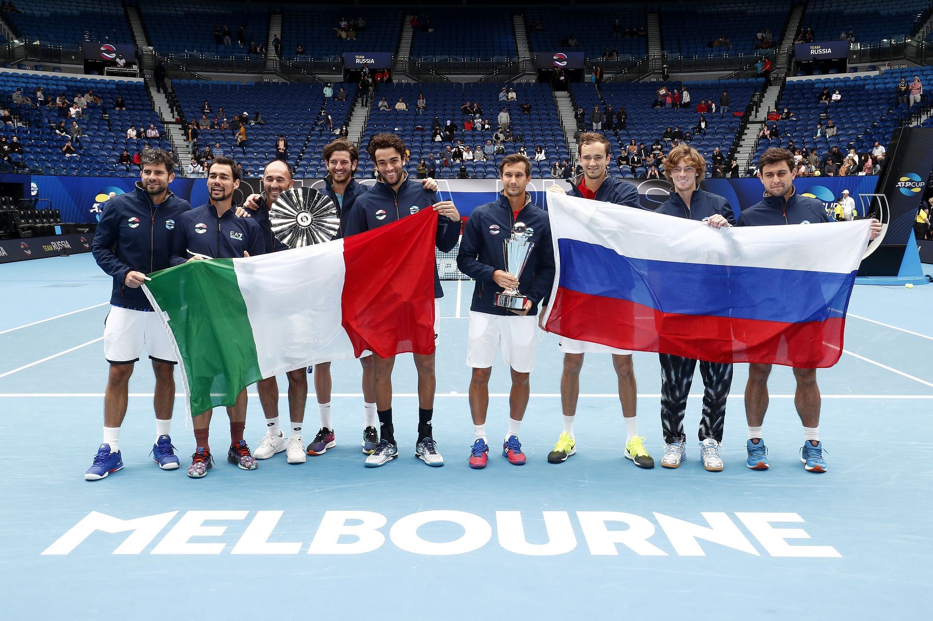 The 2021 ATP Cup finalists play each other in the group stage this year