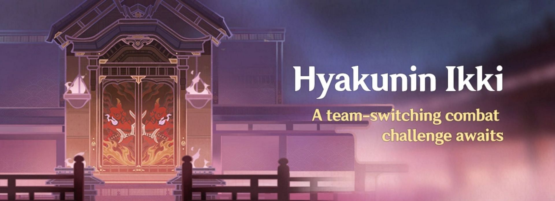 Hyakunin Ikki was an event that happened back in Version 2.1 (Image via Genshin Impact)