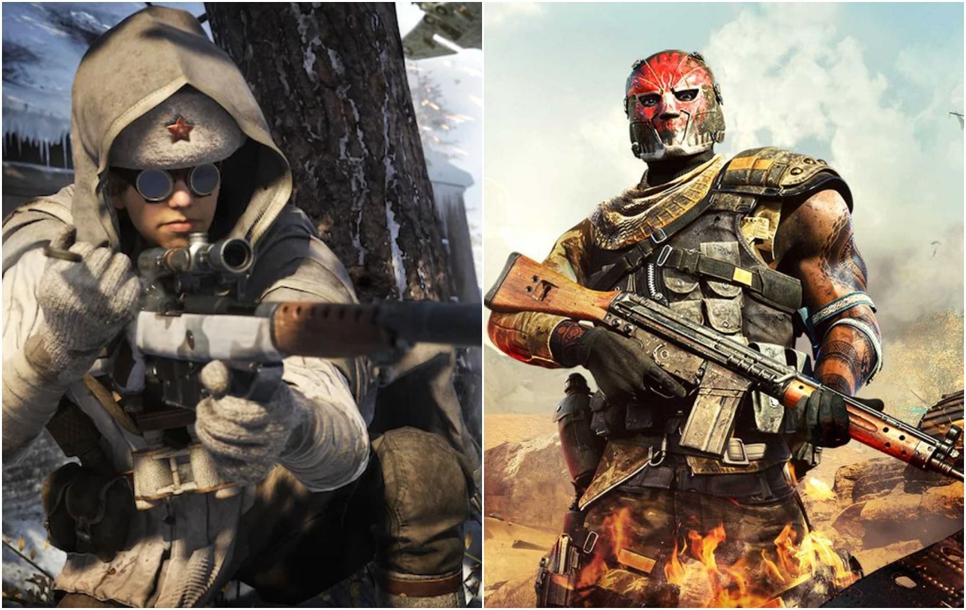 Vanguard and Warzone expected Double XP weekend dates (Images via Call of Duty)