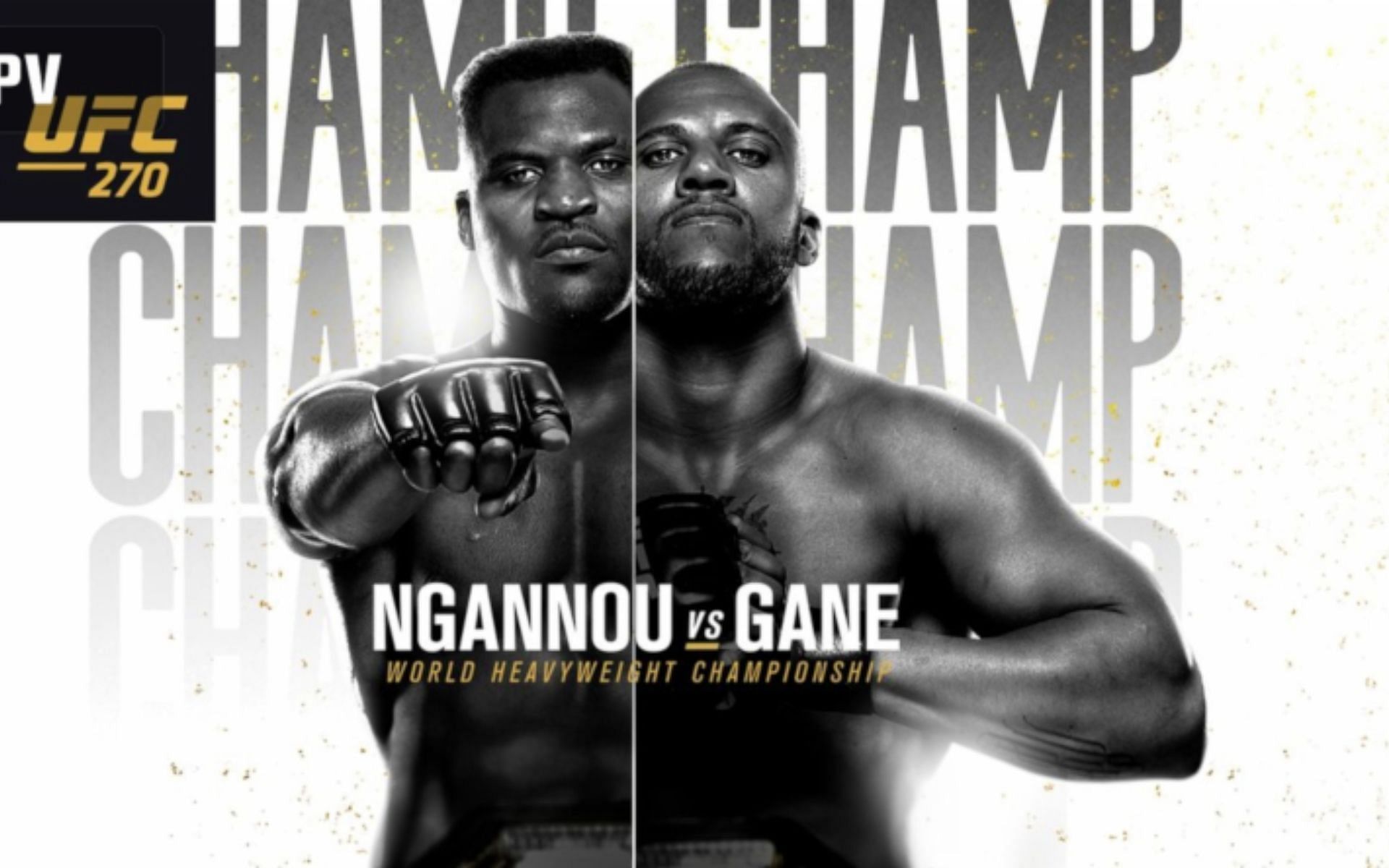 Francis Ngannou and Ciryl Gane do battle in a huge heavyweight title clash in this weekend&#039;s headliner