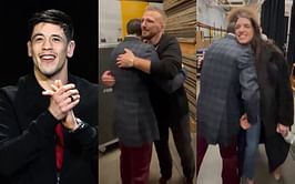 Watch: Brandon Moreno greeted by T.J. Dillashaw, 'Chito' Vera, and other fighters at UFC 270 backstage