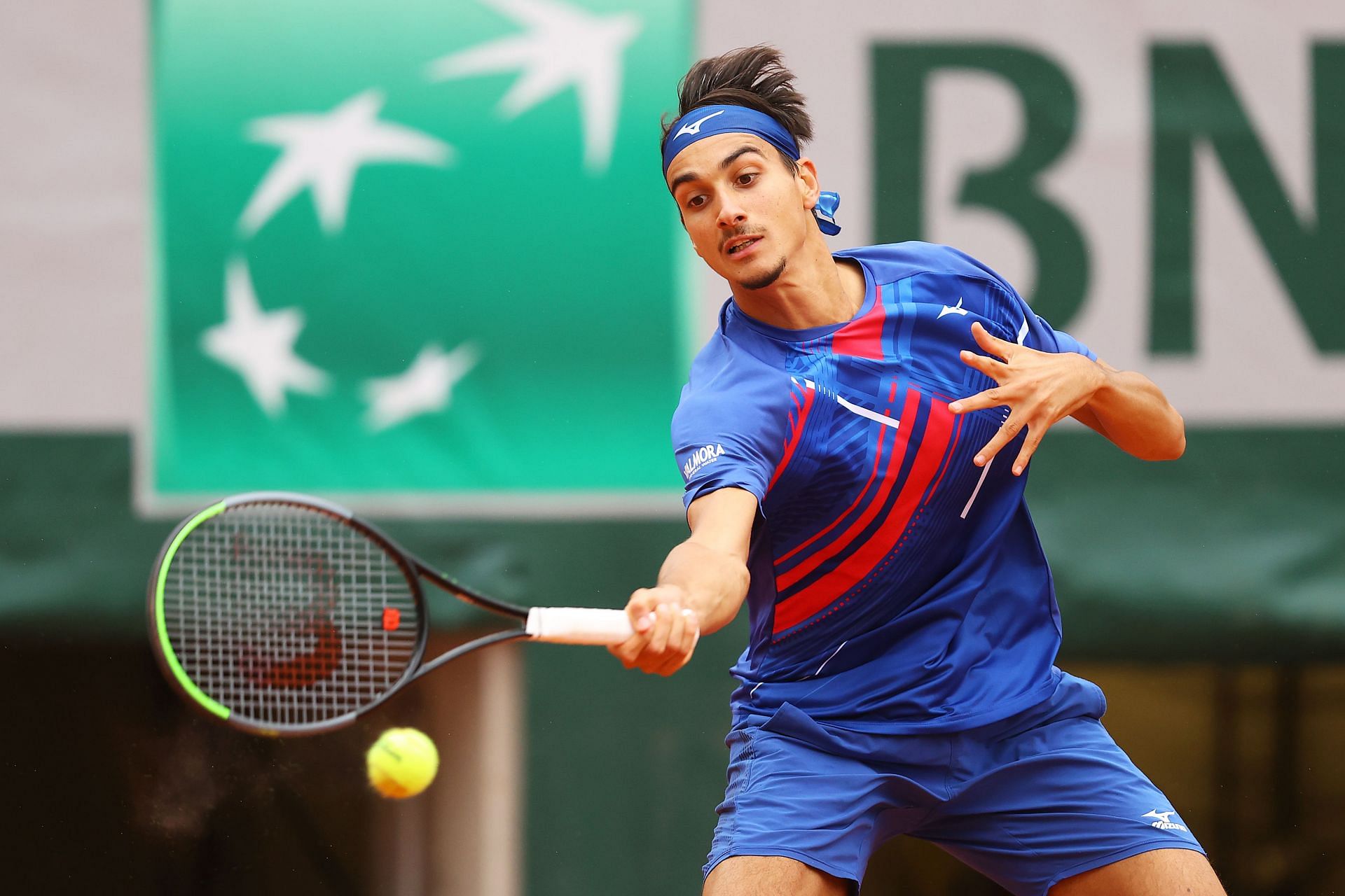 Lorenzo Sonego beat Taylor Fritz in the joint-longest tie-break in the history of Roland Garros