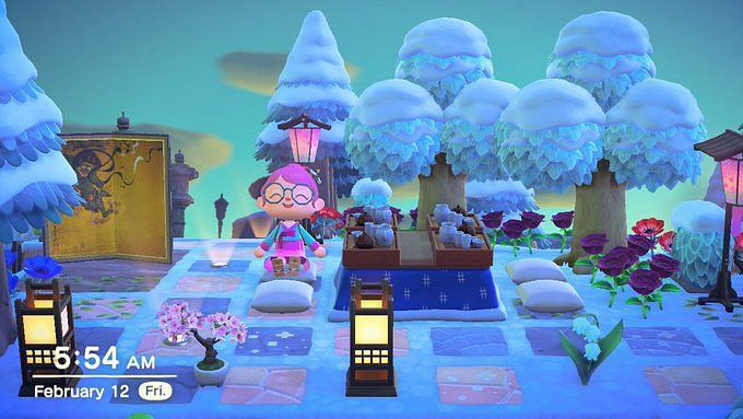 Lunar New Year event in Animal Crossing: New Horizons