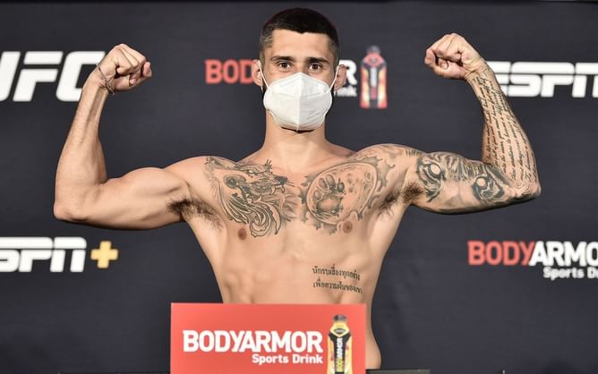 "I did my part" - Charles Jourdain makes 145 lbs after Ilia Topuria pulls out of UFC 270 clash due to weight cut issue
