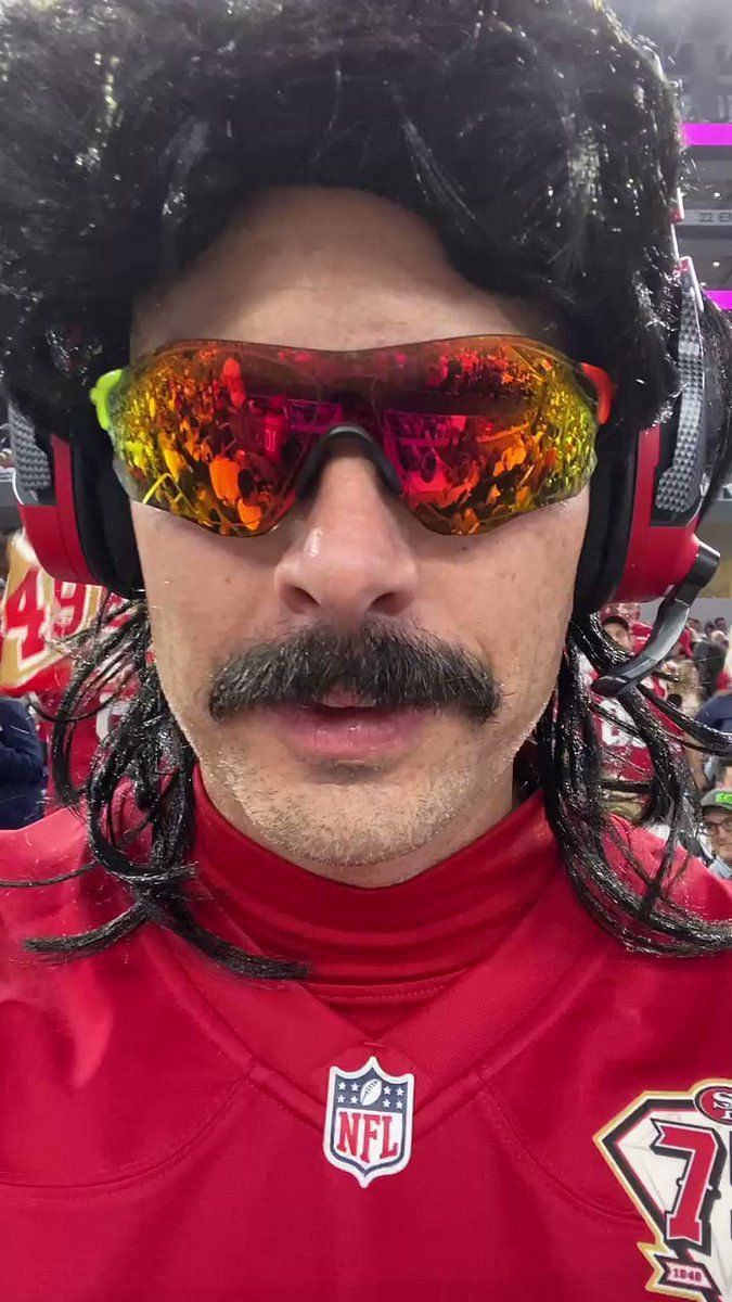 Dr Disrespect blows NFL fans away after shock cameo at 49ers