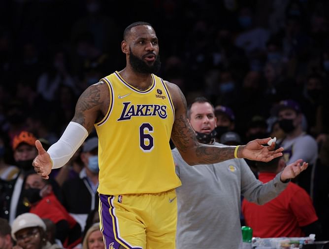 LeBron James shares a heartwarming picture of former rival Dirk Nowitzki looking at his jersey being hanged in the rafters