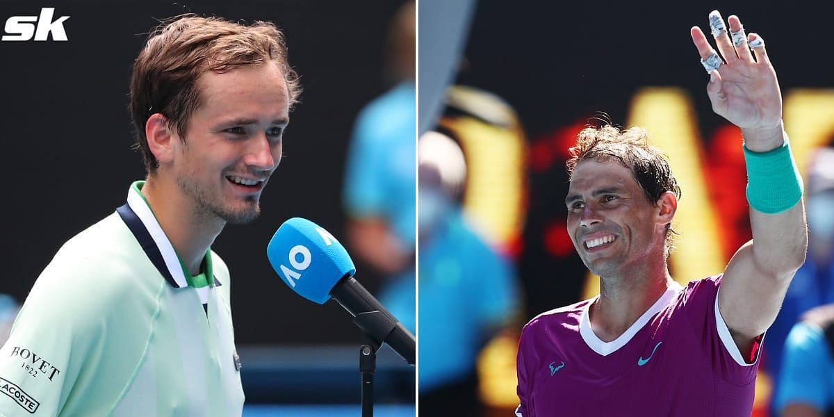 Daniil Medvedev picked Rafael Nadal as the favorite to win AO 2022