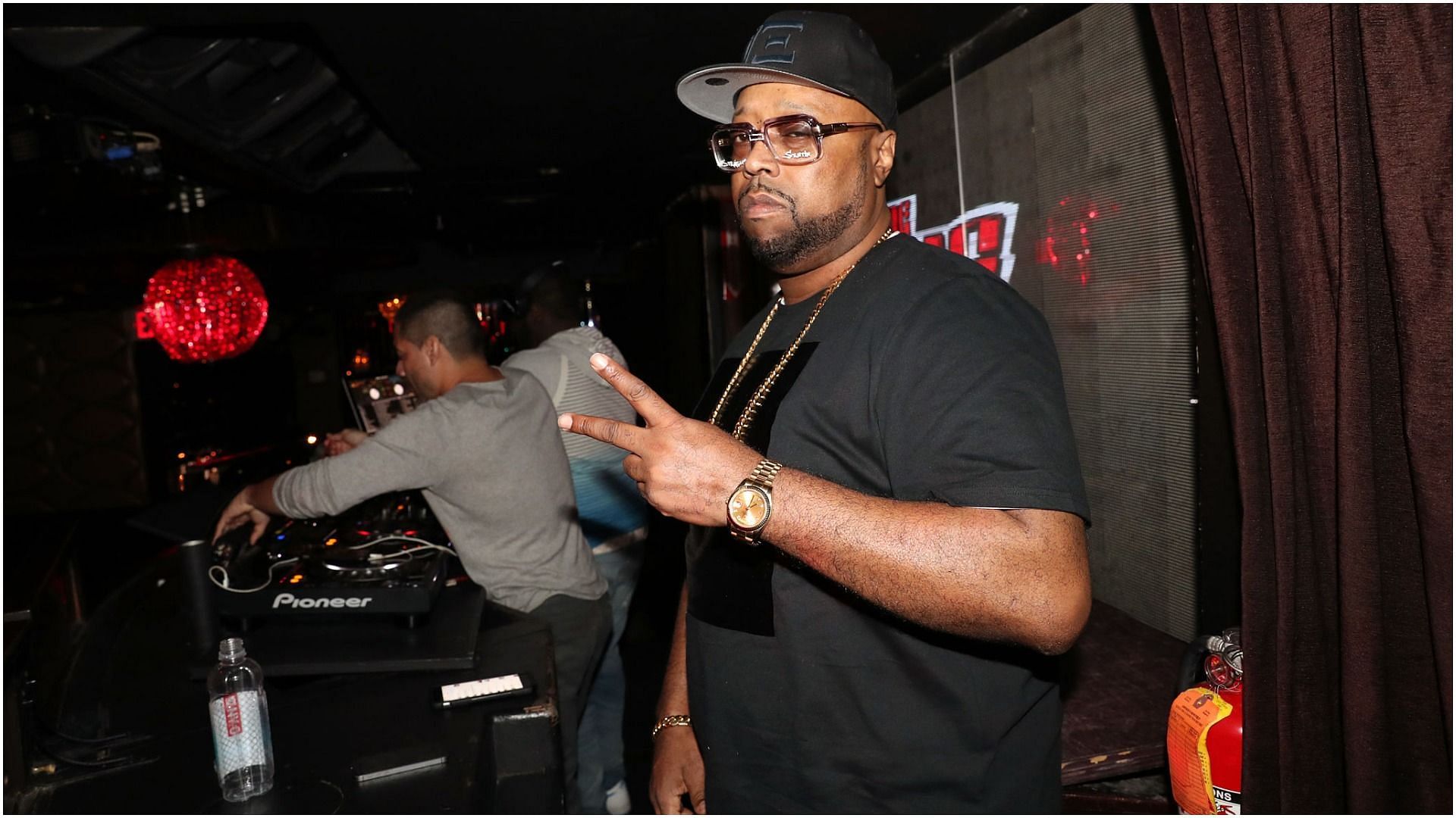 DJ Kay Slay attends The Game&#039;s &#039;1992&#039; album listening session (Image via Getty Images/Johnny Nune)