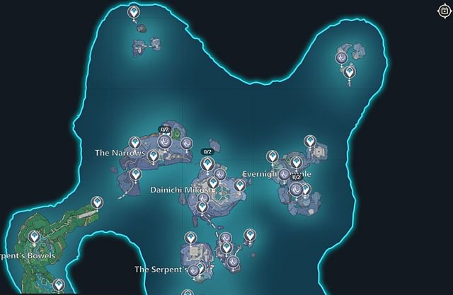 Key Sigils in Genshin Impact: All 59 locations in Enkanomiya