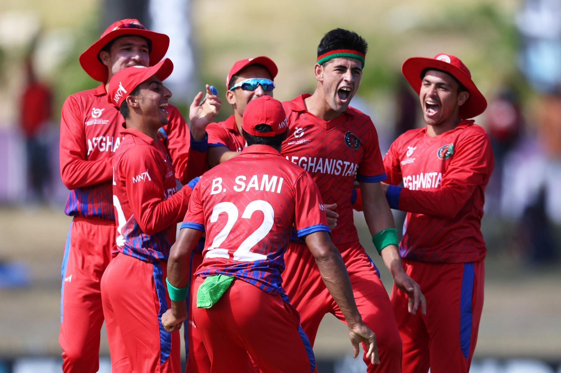 Afghanistan U19 cricket team. Courtesy: Cricket World Cup Twitter