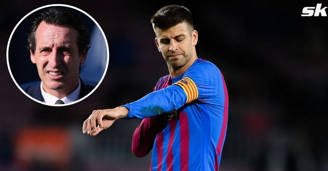 "Get over it, Unai" - Barcelona's Gerard Pique hits back at Unai Emery
