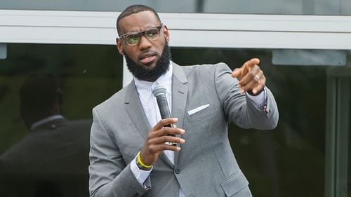 LA Lakers star LeBron James [Source USA Today]