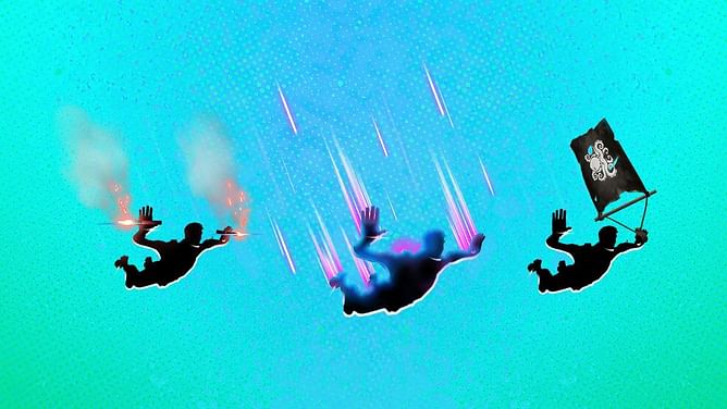 Contrails as back bling? Fortnite player's concept turns into an instant hit