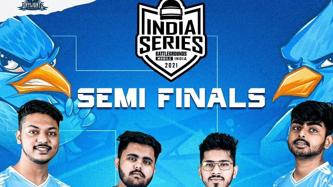 Skylightz Gaming secured first place after BGIS Semifinals day 1 (Image via Skylightz India Instagram )