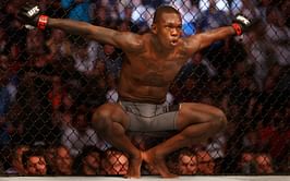"Your hairline's social distanced" - Relive Israel Adesanya's most viral moments reacting to UFC fights in 2021