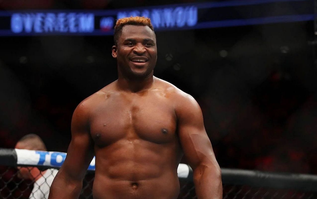 Francis Ngannou at UFC 218: Holloway vs. Aldo 2