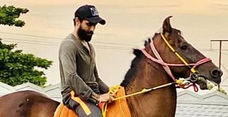 [Watch] Ravindra Jadeja shows his horse-riding skills