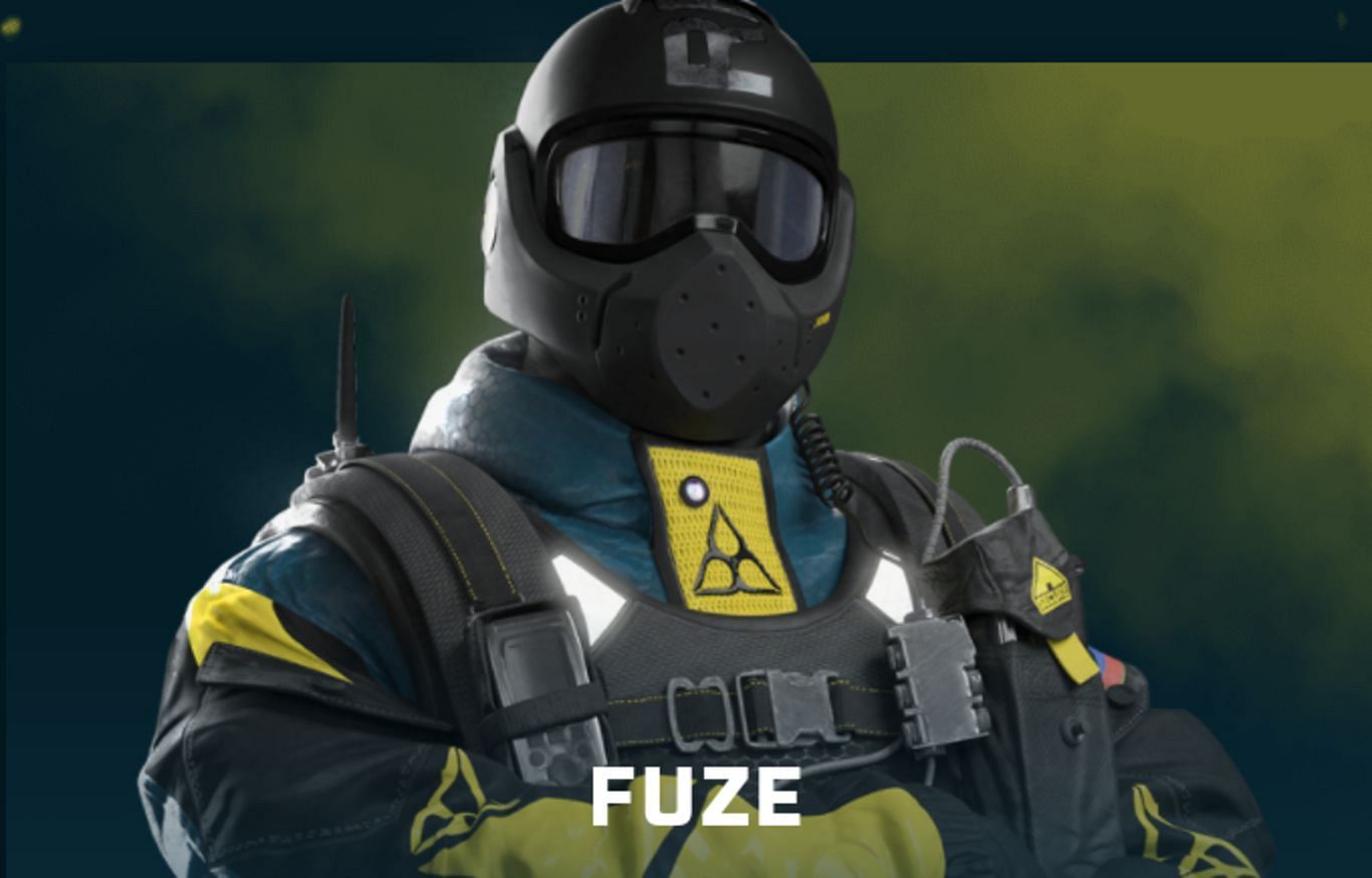 Fuze equipped with the 6P41 LMG (Image via Ubisoft Entertainment)