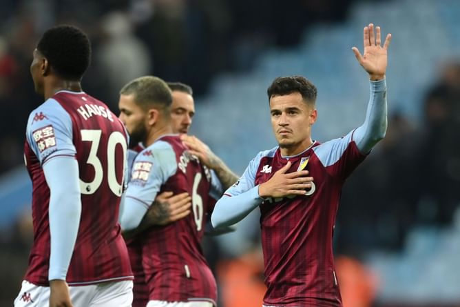 Aston Villa 2-2 Manchester United: Red Devils player ratings as Coutinho shines on Premier League return | Premier League 2021-22