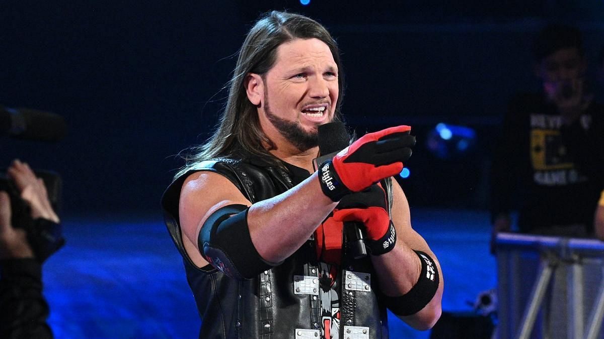 AJ Styles was on WWE&#039;s The Bump this week