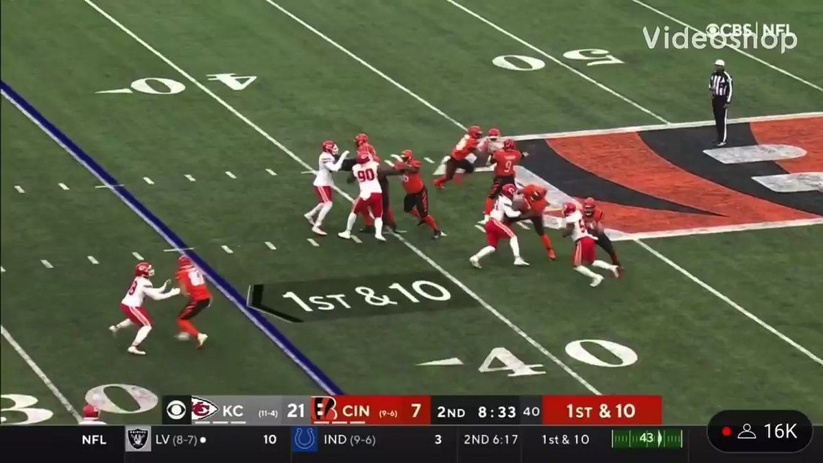 Ja'Marr Chase embarrasses Chiefs defender after touchdown